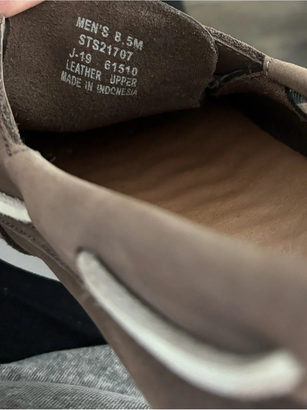 Sperry Men’s Brown Boat Shoes 8.5